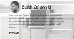 Desktop Screenshot of bzalewski.de